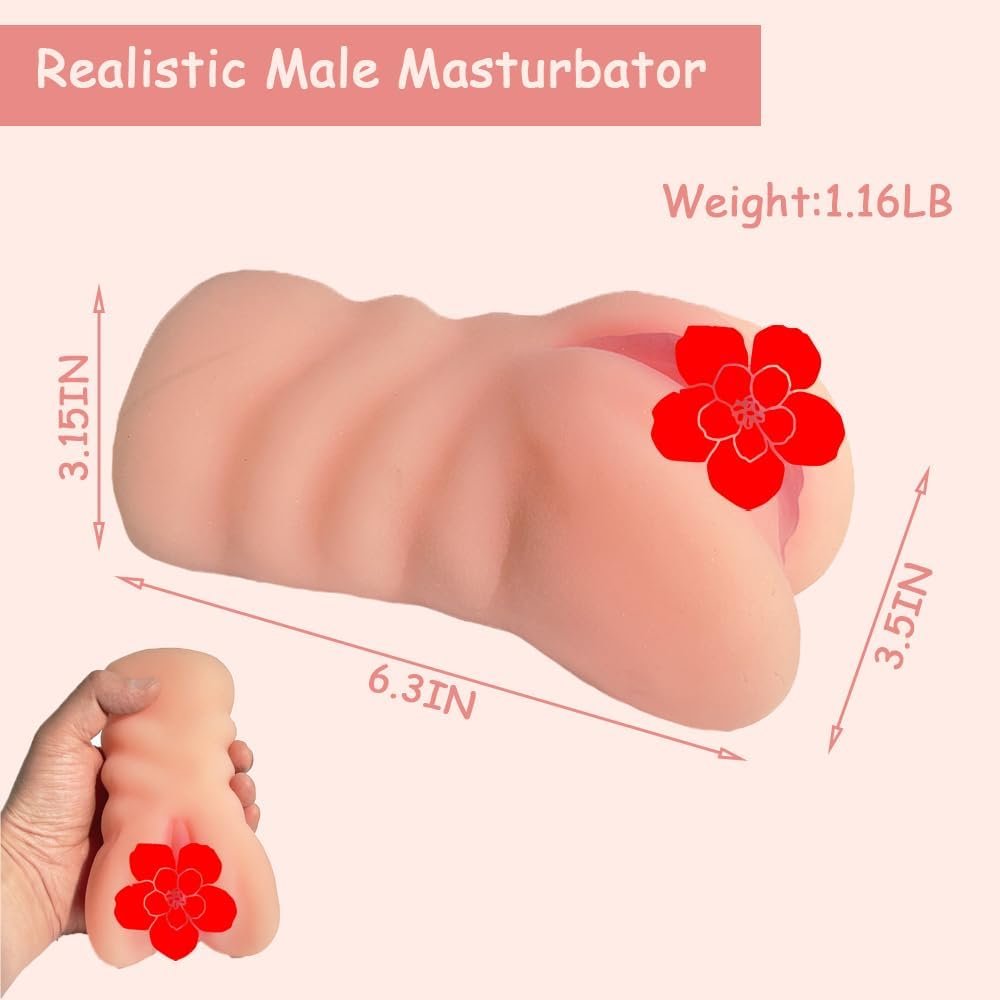 Realistic Small Male Blowjob Stroker