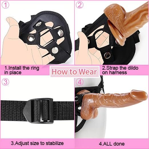 Strap on Dildo with Harness