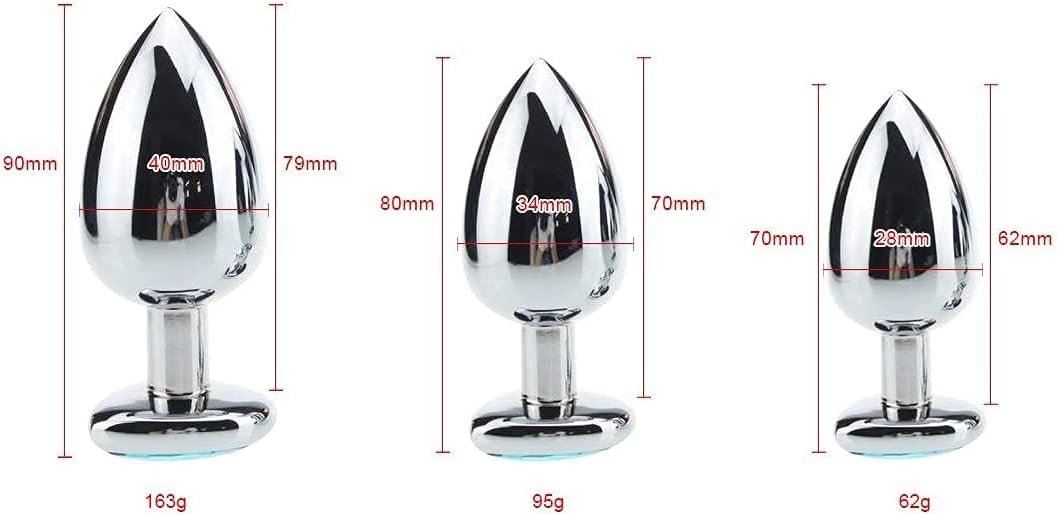 3Pcs Anal Plug Sex Toys