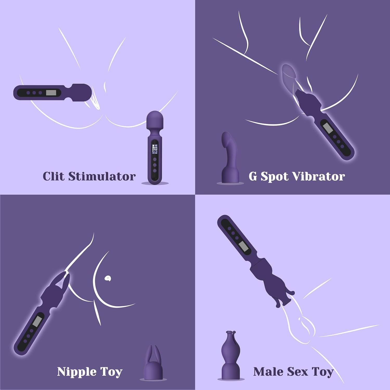 Tracy’s Dog Wand Vibrator Kits