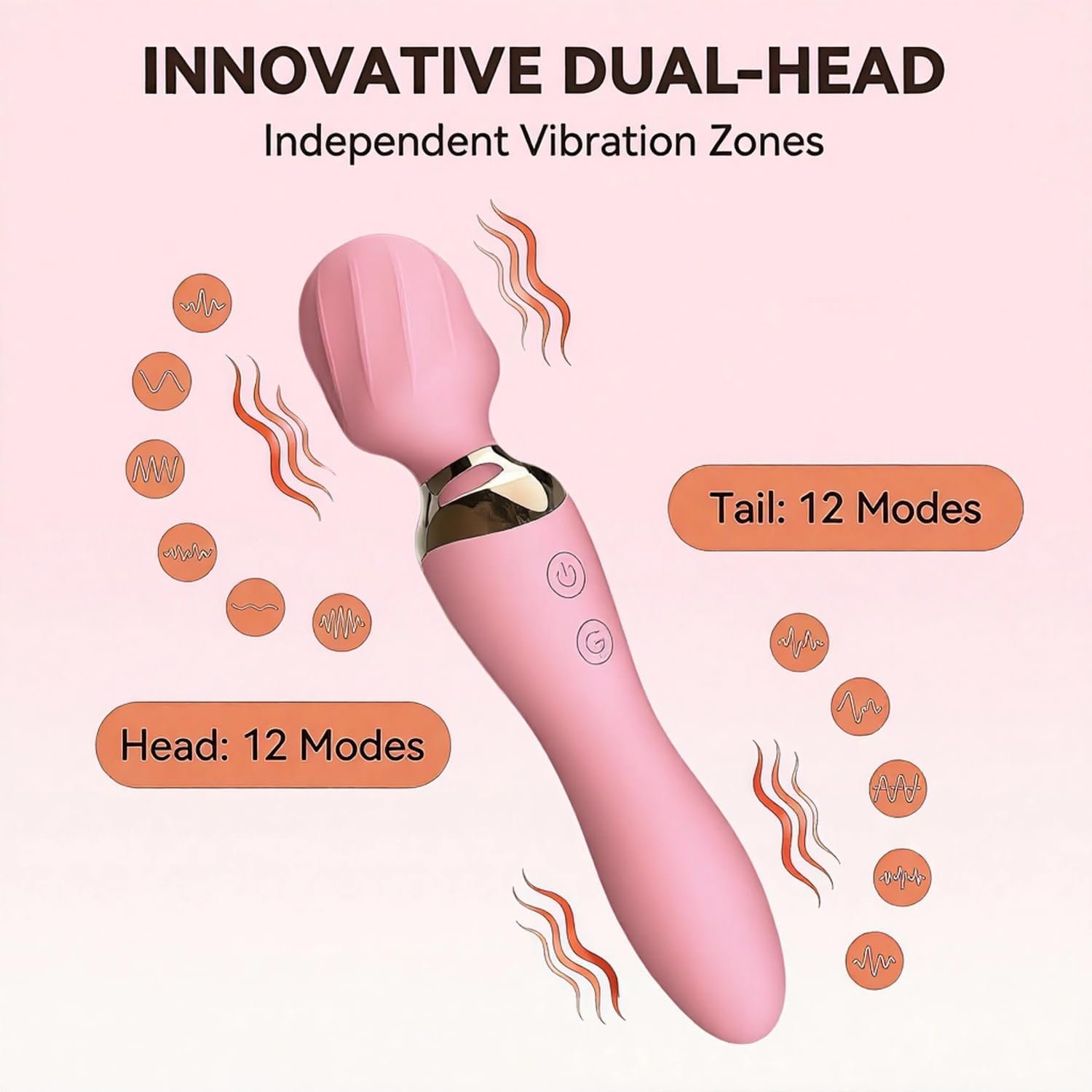 2-in-1 Dual-Ended Vibrator