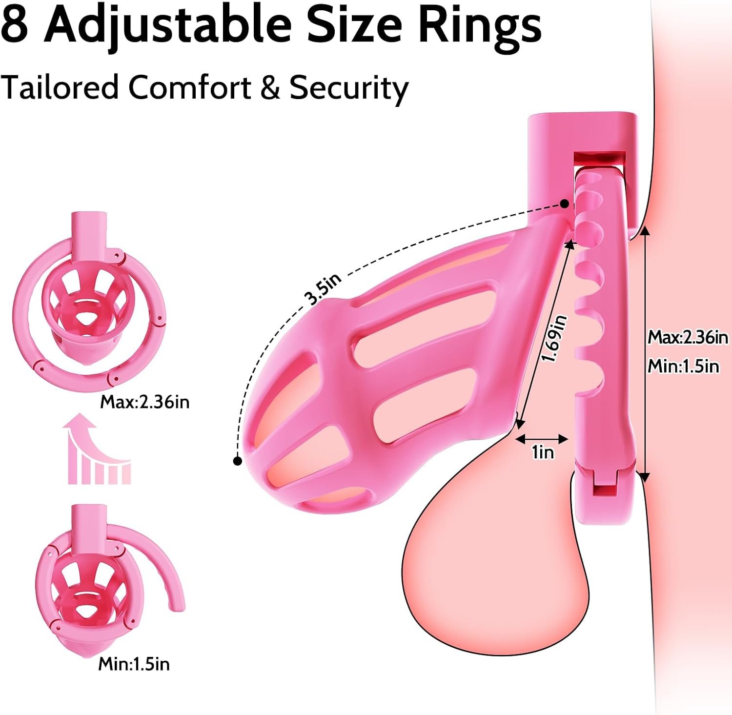 Male Chastity Cage Sex Toys