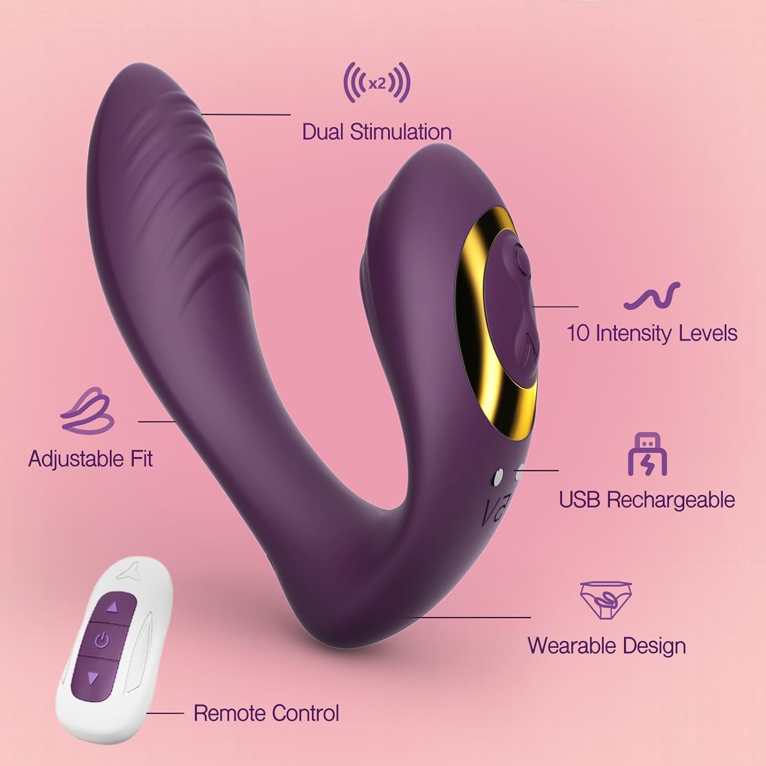 Tracy’s Dog Wearable Clitoral Vibrator
