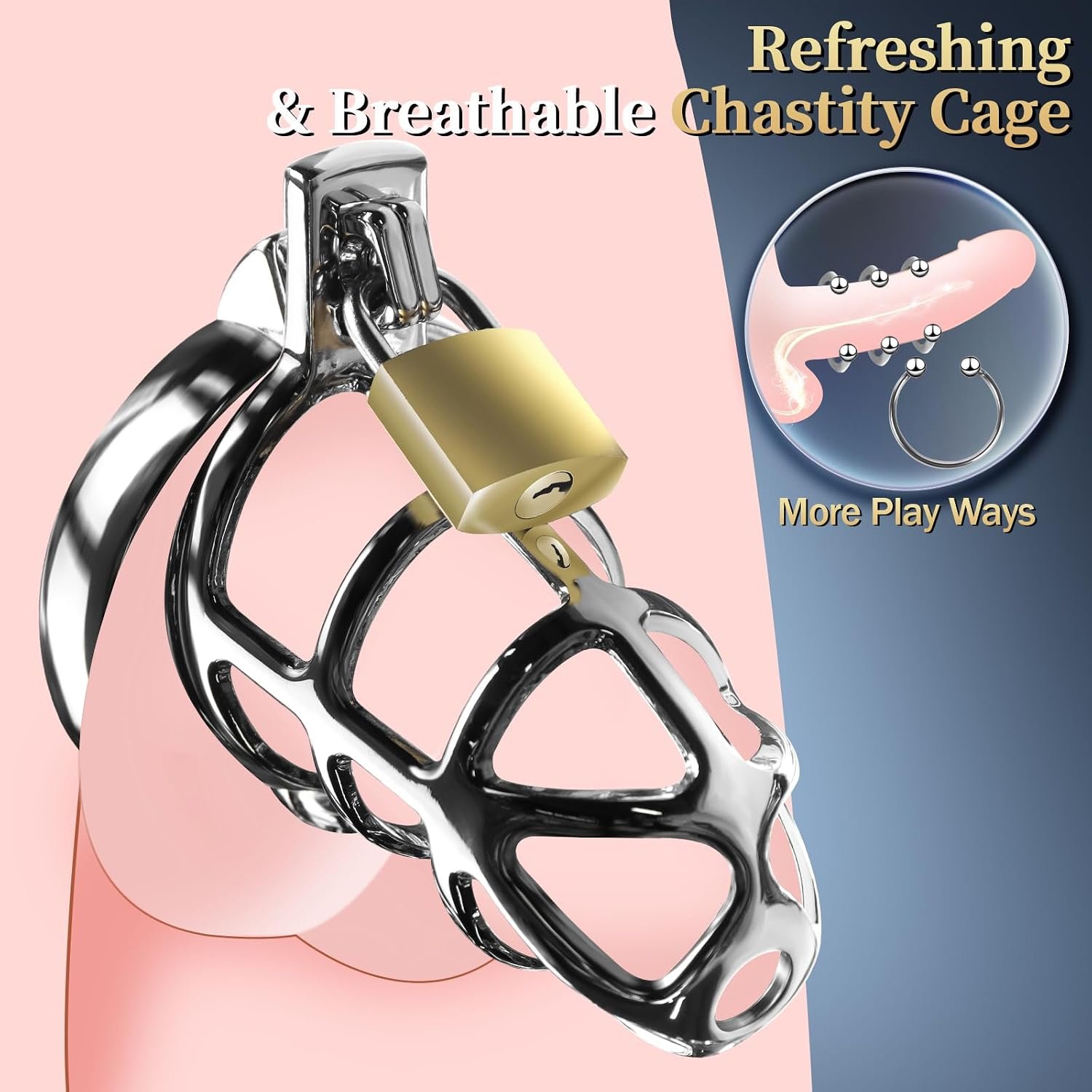 Male Chastity Cock Penis Cage