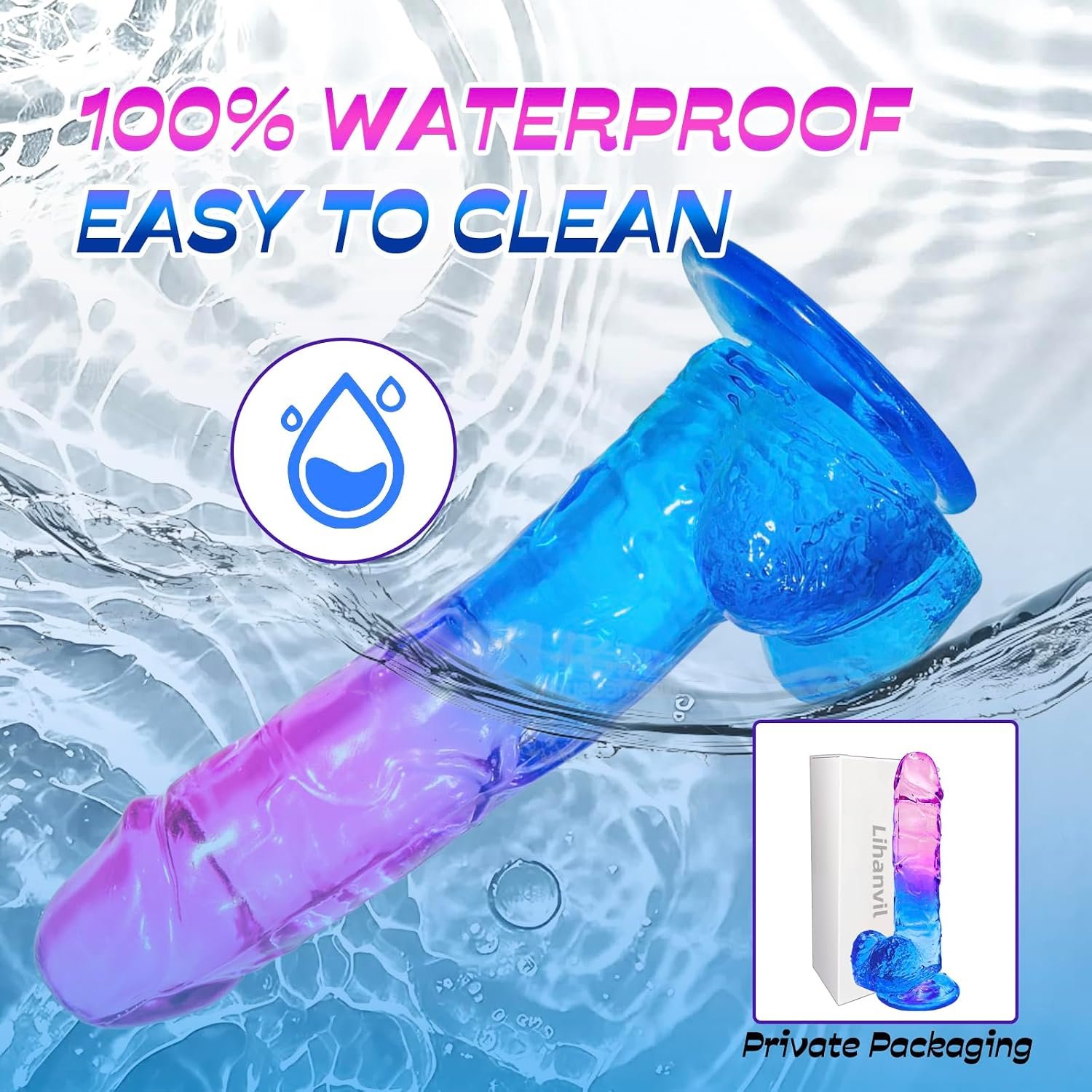 Soft Skin Realistic Dildo for Women