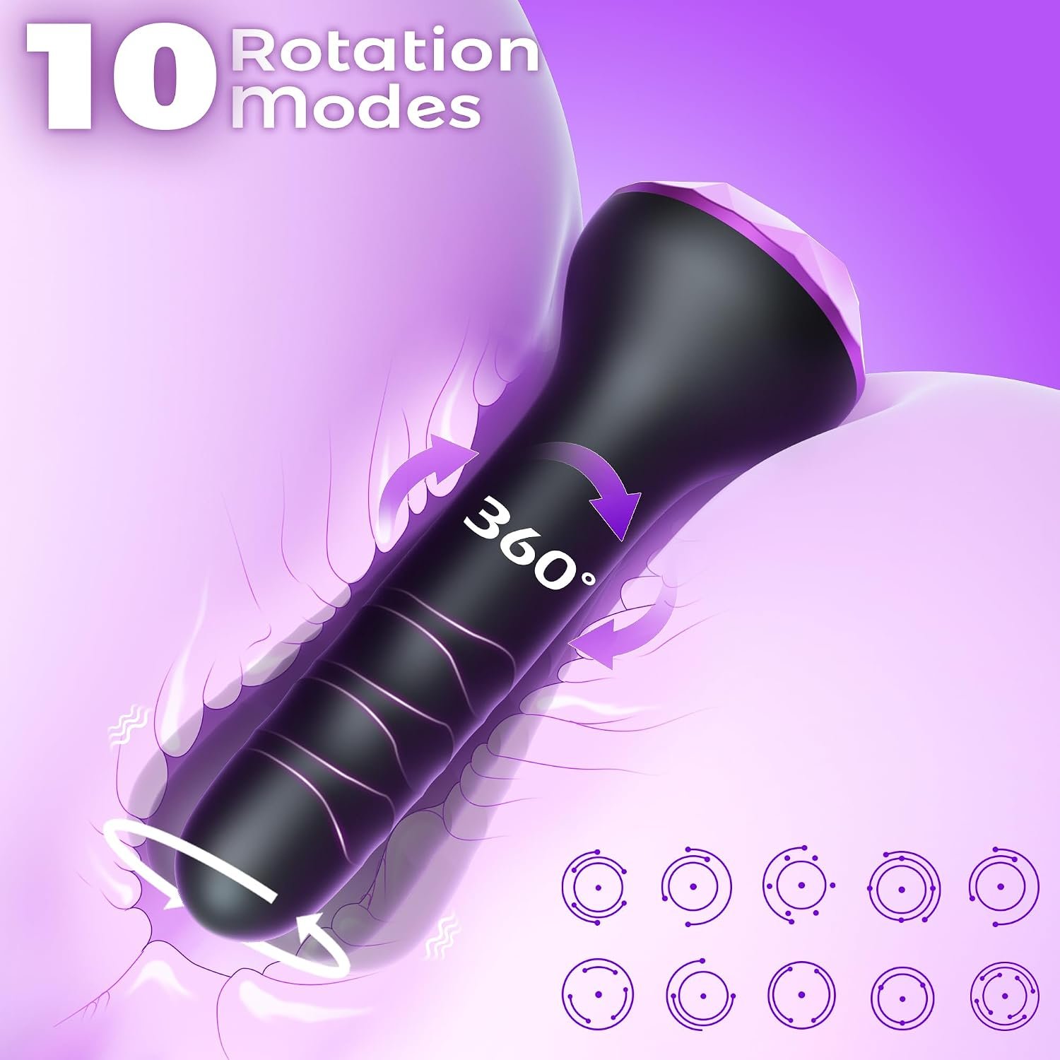 Vibrating Butt Plug Anal Toys