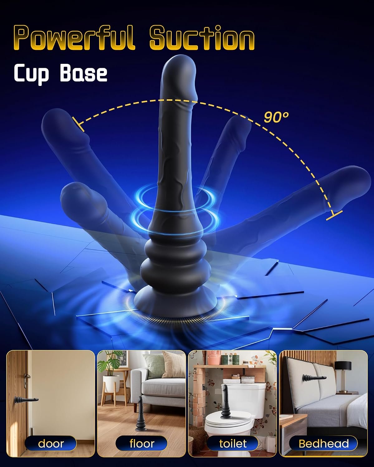 3 in 1 Prostate Massager Anal Dildo