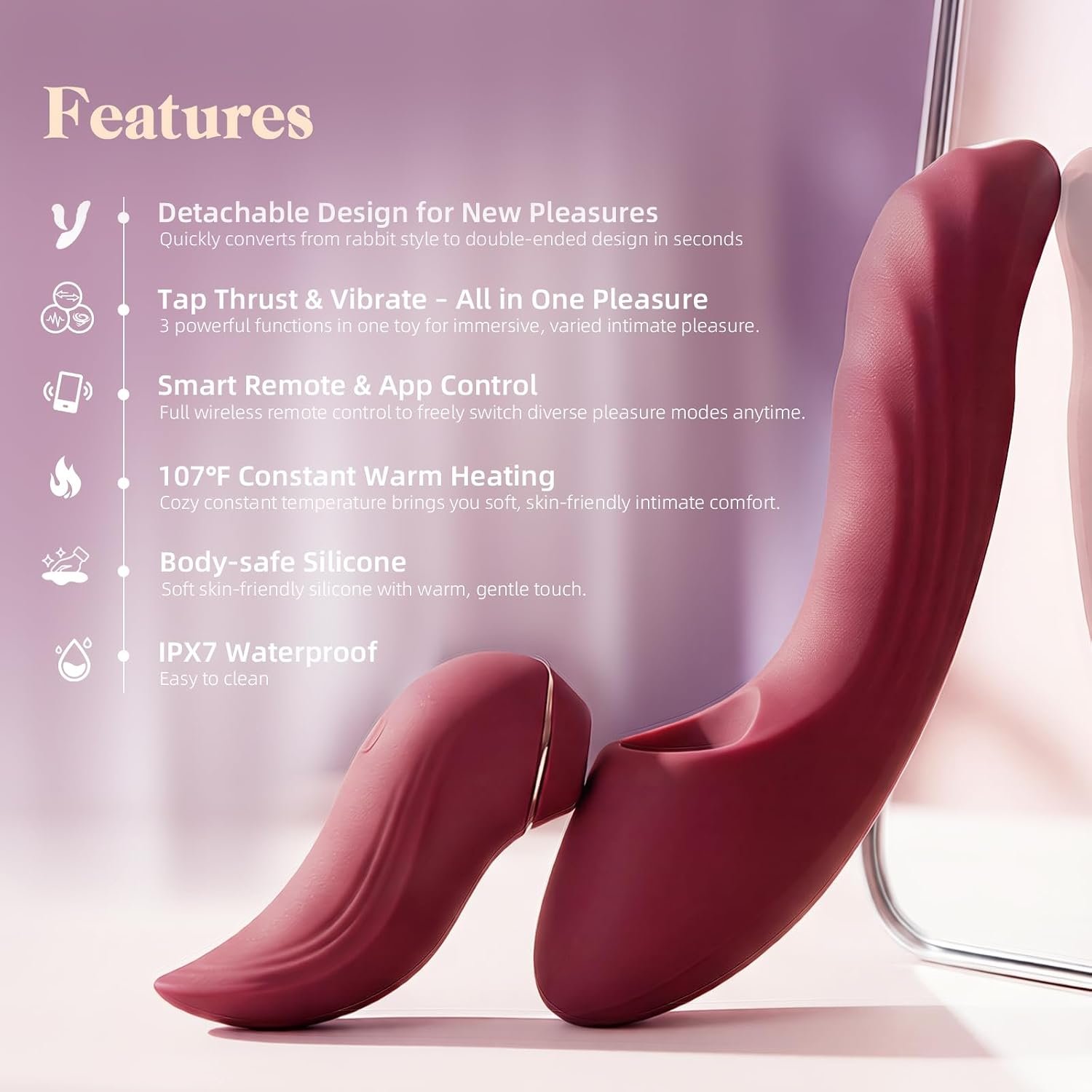 APP Vibrator Dildo Sex Toys