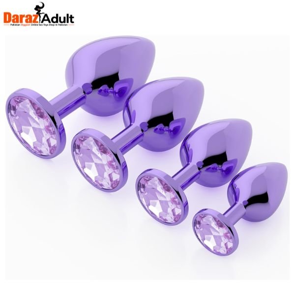 4 PCS Stainless Steel Butt Plug