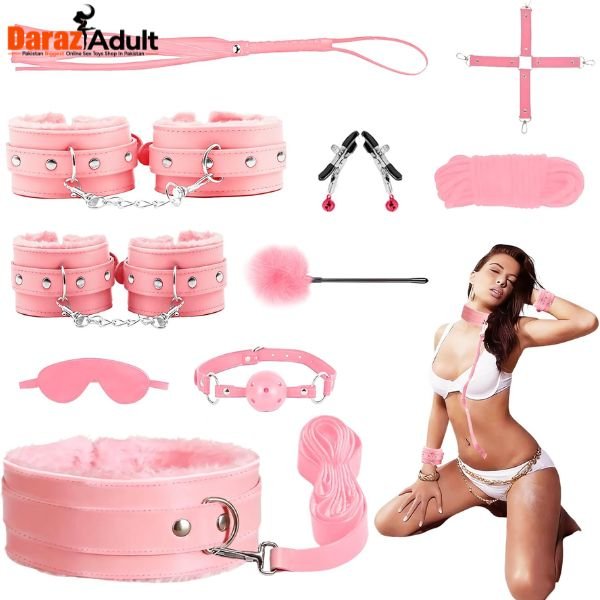10 Pcs Sex Bondage Set